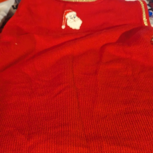 SUPER COOL WOMENS CHRISTMAS SANTA VEST LIKE NEW MAKE OFFER - Picture 2 of 3